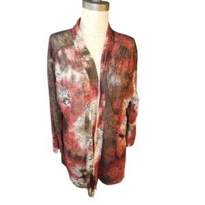 Chico's Size XL (3) Lace Shimmery Elegant Lacey top